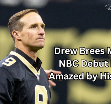 Drew Brees Makes His NBC Debut Internet Amazed by His New Hair